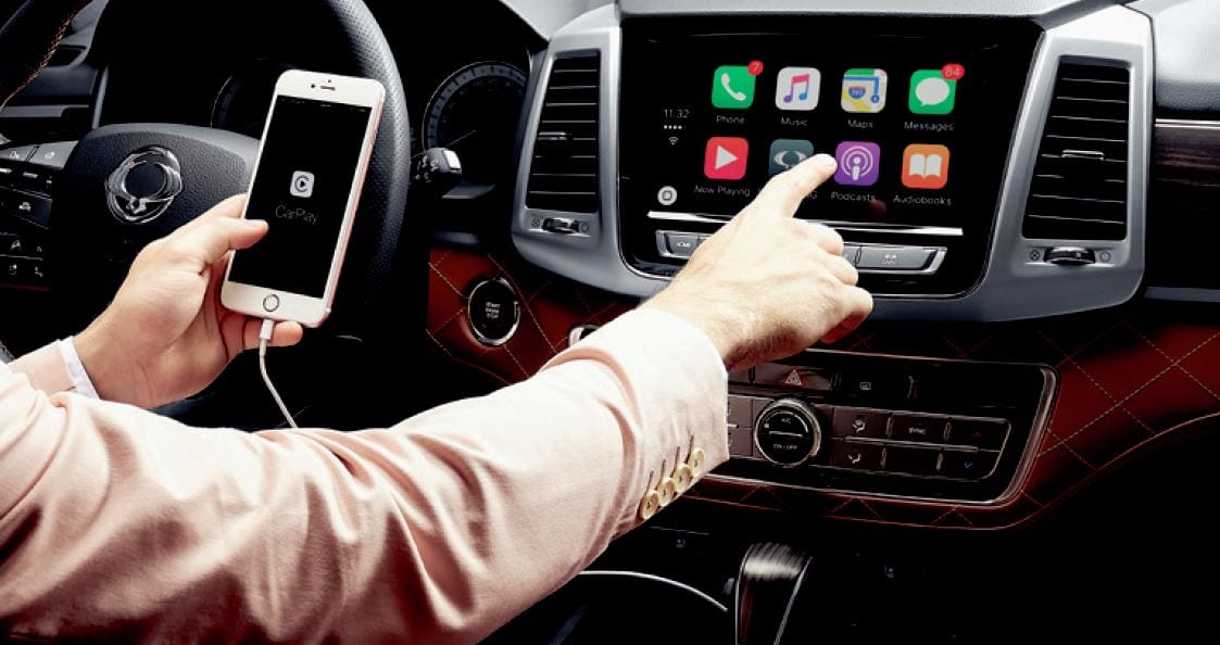 Apple CarPlay og Android Auto