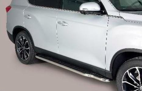 Side bar step chrome